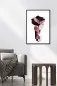 Preview: ROSE STAR – GERAHMTER FINE ART PRINT